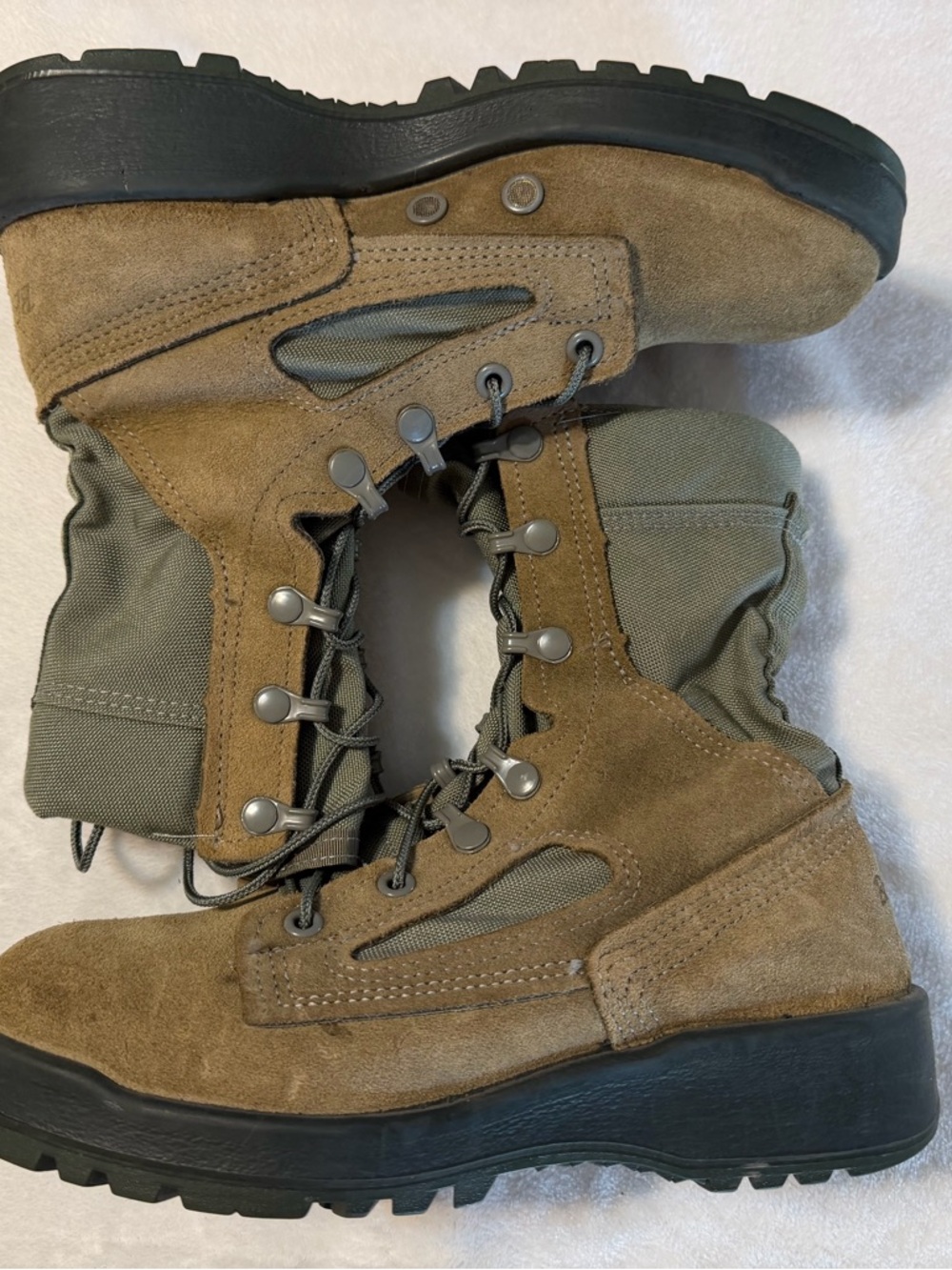 Belleville Women's 600 Hot Weather Military Air Force Boots - Size 6.5 - Tan - Picture 1 of 8